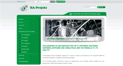 Desktop Screenshot of ha-projekt.de